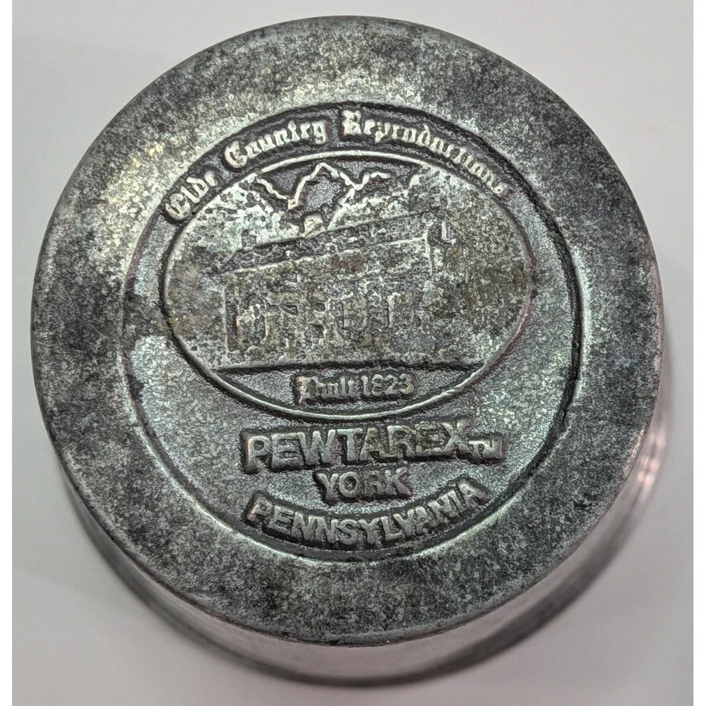 Old Country Reproductions Pewtarex Jigger Unisex OS Silver Good York PA Metal